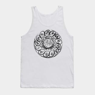 Linked States - George Washington Inaugural Button Tank Top